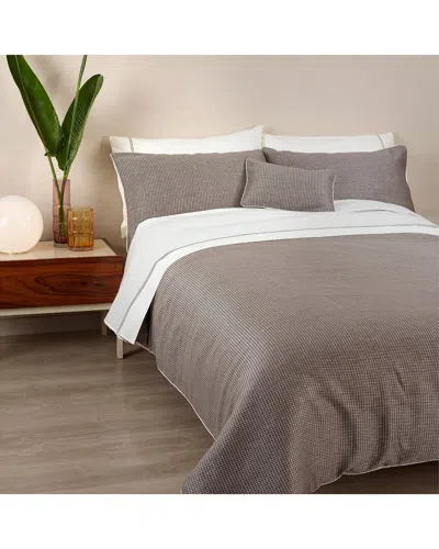 Amalia Home Collection Duvet Cover In Brown