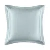 Amalia Home Collection Luiz Embroidered Sateen Euro Sham In Blue