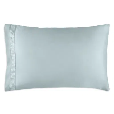 Amalia Home Collection Luiz Embroidered Sateen King Pillowcase, Pair In Blue