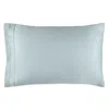 Amalia Home Collection Luiz Embroidered Sateen Standard Pillowcase, Pair In Blue