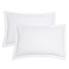 Amalia Home Collection Nimbus King Sham Pair - Exclusive In Grey