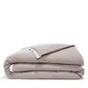 Amalia Home Collection Stonewashed Linen King Duvet Cover - Exclusive In Grey/white