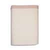 Amalia Home Collection Stonewashed Linen Queen Flat Sheet - Exclusive In Natural/pink