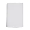 Amalia Home Collection Stonewashed Linen Queen Flat Sheet - Exclusive In White/white