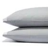 Amalia Home Collection Stonewashed Linen Standard Pillowcase, Pair - Exclusive In Dusty Blue