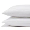 Amalia Home Collection Stonewashed Linen Standard Pillowcase, Pair - Exclusive In White/white