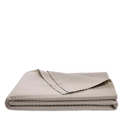 Amalia Home Collection Vita Quilted Sateen Bedspread, Queen In Brown