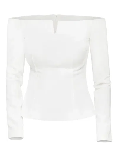 Amalin Stella Blouse In White