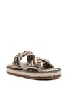 Amambaih Daniela Sandals In Neutrals