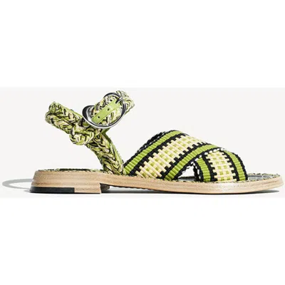 Amambaih Aurora Flat Sandals In Multi