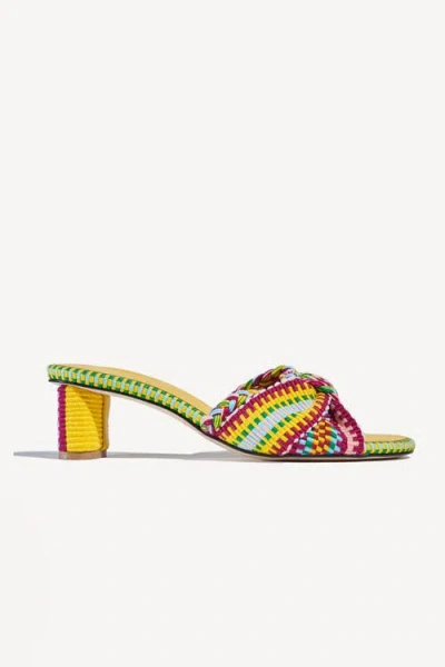 Amambaih Jimena Heel Mules In Multi