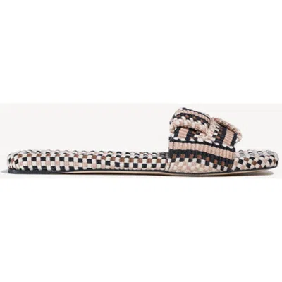 Amambaih Martina Flat Mules In Multi