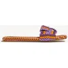 Amambaih Woman Sandals Mandarin Size 11 Textile Fibers In Multi