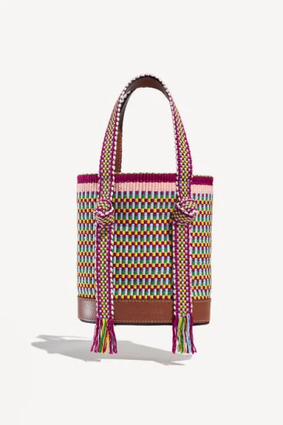 Amambaih Mimi Mini Sphere Bucket Bag In Brown