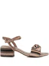 Amambaih Nora Sandals In Neutral