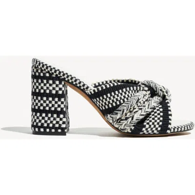 Amambaih Sol Heel Mules In Black