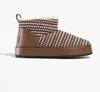 Amambaih Women's Cozy Lounge Bootie In Brown In Brown