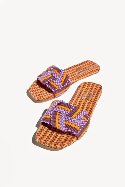 Amambaih Women's Martina Slip-on Flat Mule In Orange