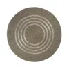 Aman Imports Bling Placemat In Gray