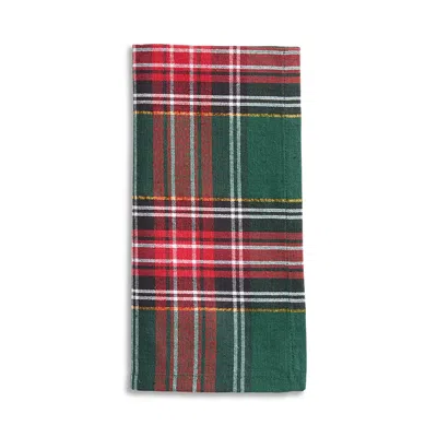 Aman Imports Dyed Plaid Napkin - Exclusive In Multi
