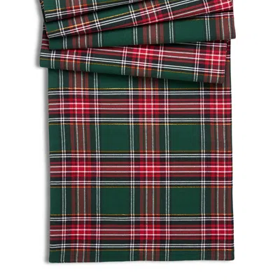 Aman Imports Dyed Plaid Runner - Exclusive In Multi