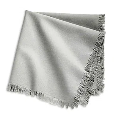 Aman Imports Fringed Napkin - Exclusive In Silver Grey