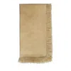 Aman Imports Fringed Napkin - Exclusive In Tan
