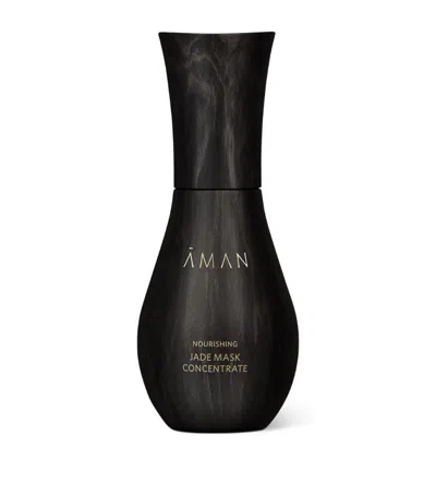 Aman Nourishing Jade Mask Concentrate (50ml) In Black