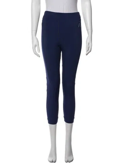 Pre-owned Aman Pants In Blue