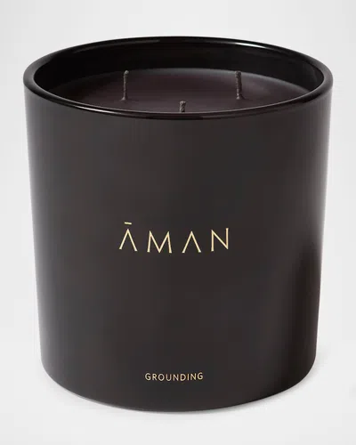 Aman Purifying Spa Candle, 700 G In Black