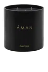 Aman Nourishing Spa Candle 700g In N,a