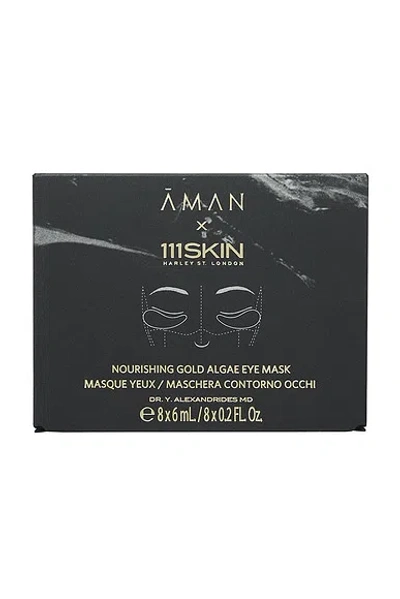 Aman X 111skin Nourishing Gold Algae Eye Mask 8 Pack In Transparent