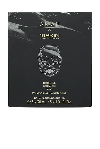 Aman X 111skin Nourishing Gold Algae Face Mask 5 Pack In Transparent