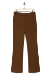 Amanda & Chelsea Ari Twill Wide Leg Pants In Cognac