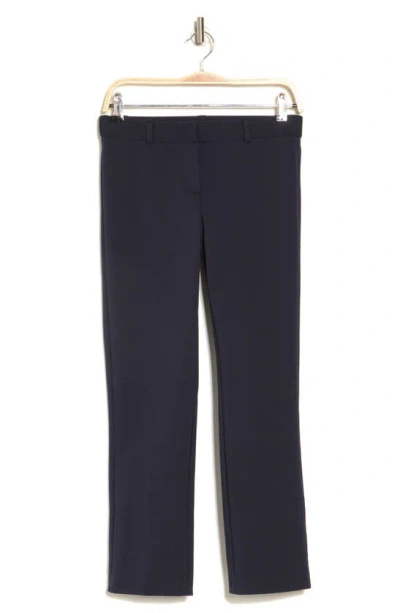 Amanda & Chelsea Chelsea Straight Leg Pants In Navy