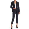Amanda & Chelsea Chelsea Stretch Ankle Pants In Navy