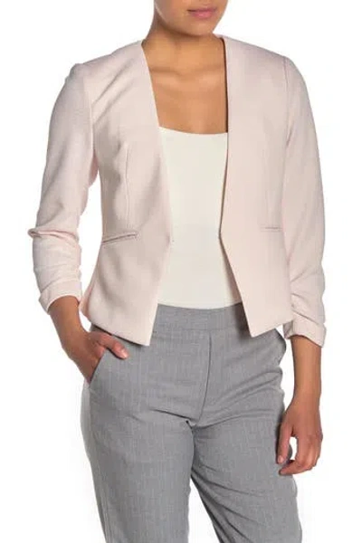 Amanda & Chelsea Pique Cropped Blazer
