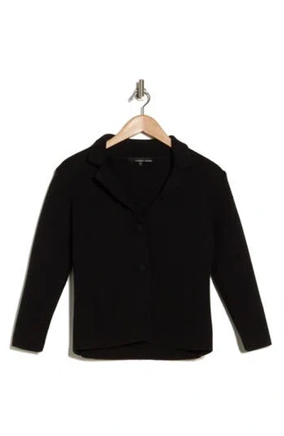 Amanda & Chelsea Sweater Jacket In Black