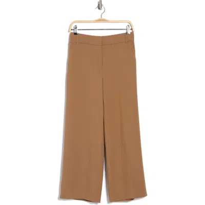 Amanda & Chelsea Wide Leg Crop Pants In Caramel