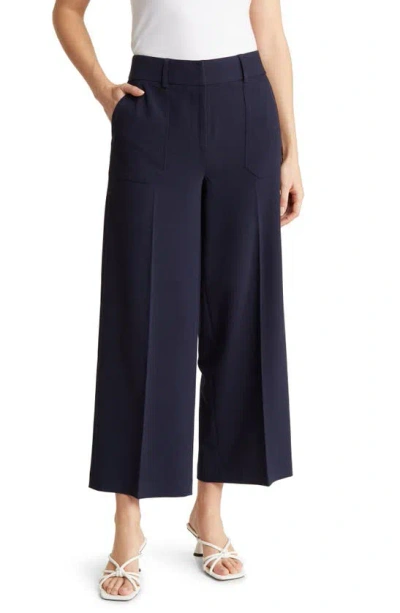 Amanda & Chelsea Wide Leg Pants In Navy