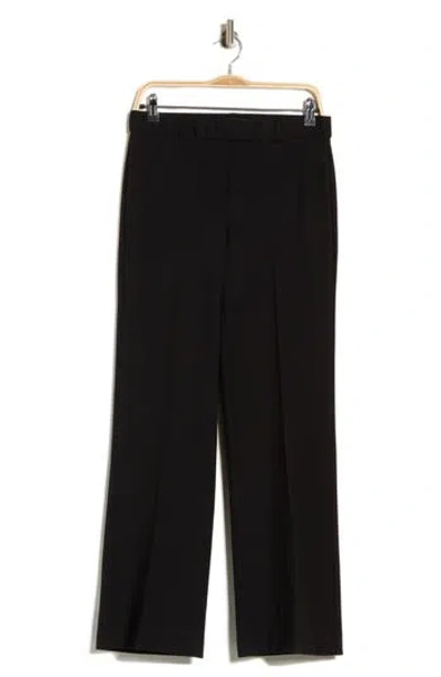 Amanda & Chelsea Wide Leg Ponte Pants In Black