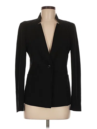 Pre-owned Amanda + Chelsea Blazer Jacket In Black