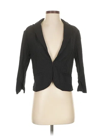Pre-owned Amanda + Chelsea Blazer Jacket In Black