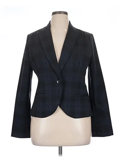 Pre-owned Amanda + Chelsea Blazer Jacket In Black