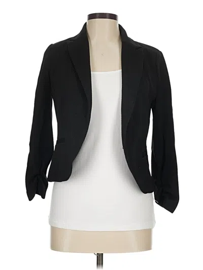 Pre-owned Amanda + Chelsea Blazer Jacket In Black