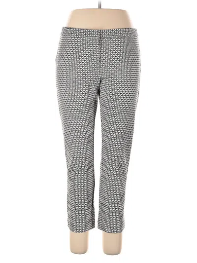 Pre-owned Amanda + Chelsea Casual Pants In Gray