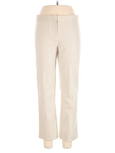 Pre-owned Amanda + Chelsea Casual Pants In Ivory