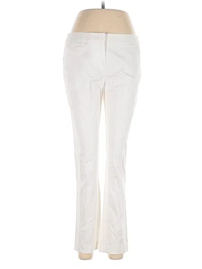 Pre-owned Amanda + Chelsea Casual Pants In Ivory