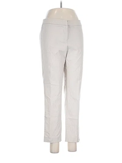 Pre-owned Amanda + Chelsea Casual Pants In Ivory