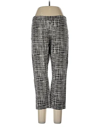 Pre-owned Amanda + Chelsea Casual Pants In Silver